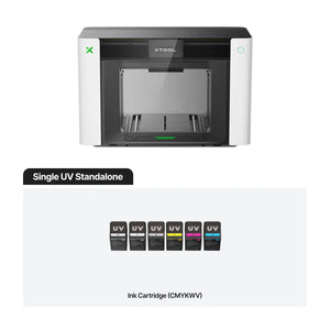 xTool O1 Omni Single Head UV DTF & Direct To Object 3D-Texture Printer – Starter Bundle