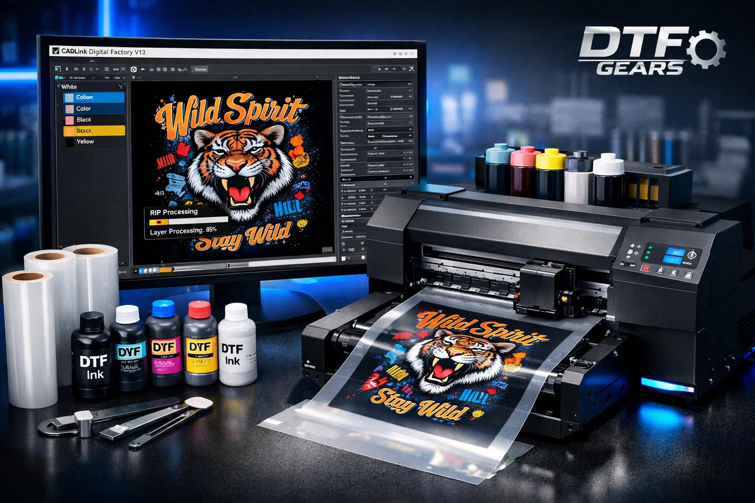 Buy CADlink Digital Factory V12: Why DTF Gears Is the Smart Choice for Professionals