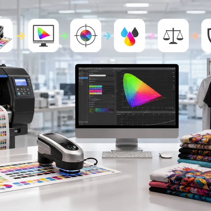 Cadlink Digital Factory Fiery Color Profiler: Professional ICC Color Management for DTF