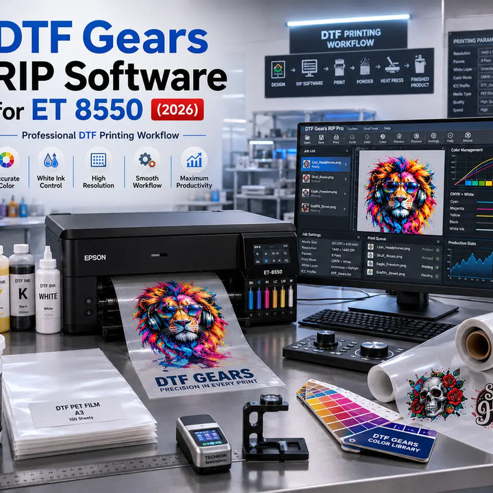 Buy the Best RIP Software for ET 8550/8500 By DTF Gears
