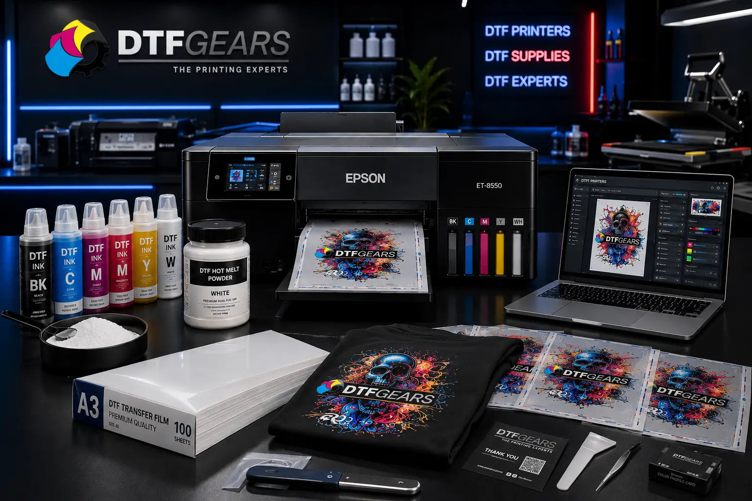 ET-8550 DTF Pro Business Starter Kit Review: Everything You Need to Start DTF in the USA
