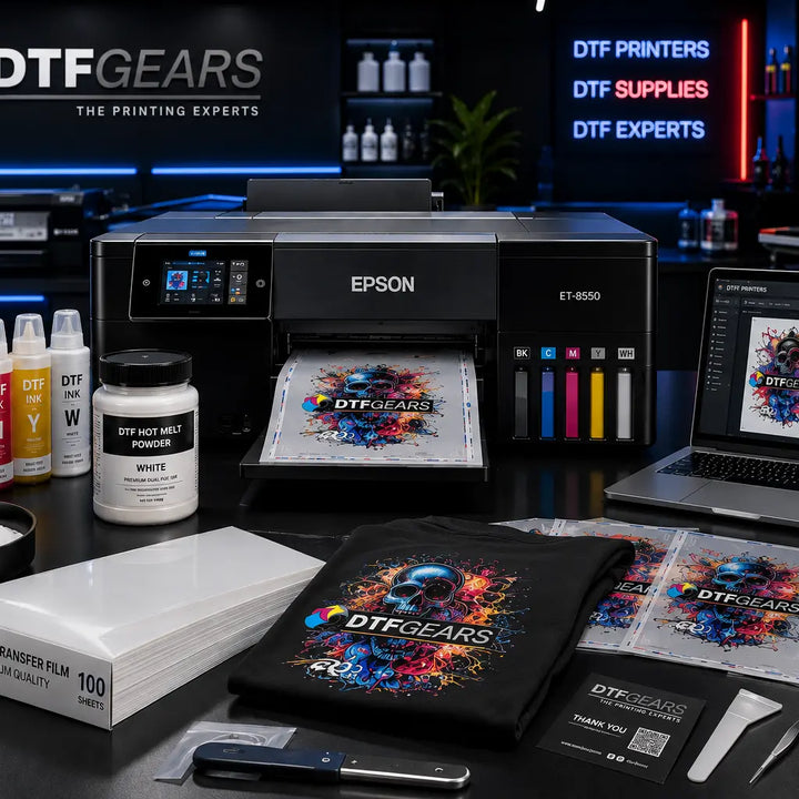 ET-8550 DTF Pro Business Starter Kit Review: Everything You Need to Start DTF in the USA
