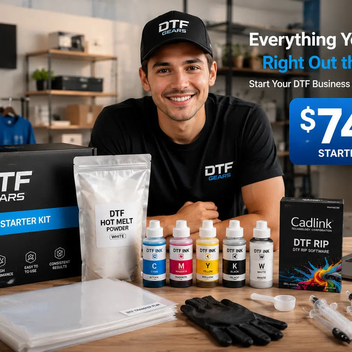 DTF Gears ET-8550 DTF Kit vs Buying Separate: The Smarter Choice for Starting a DTF Business