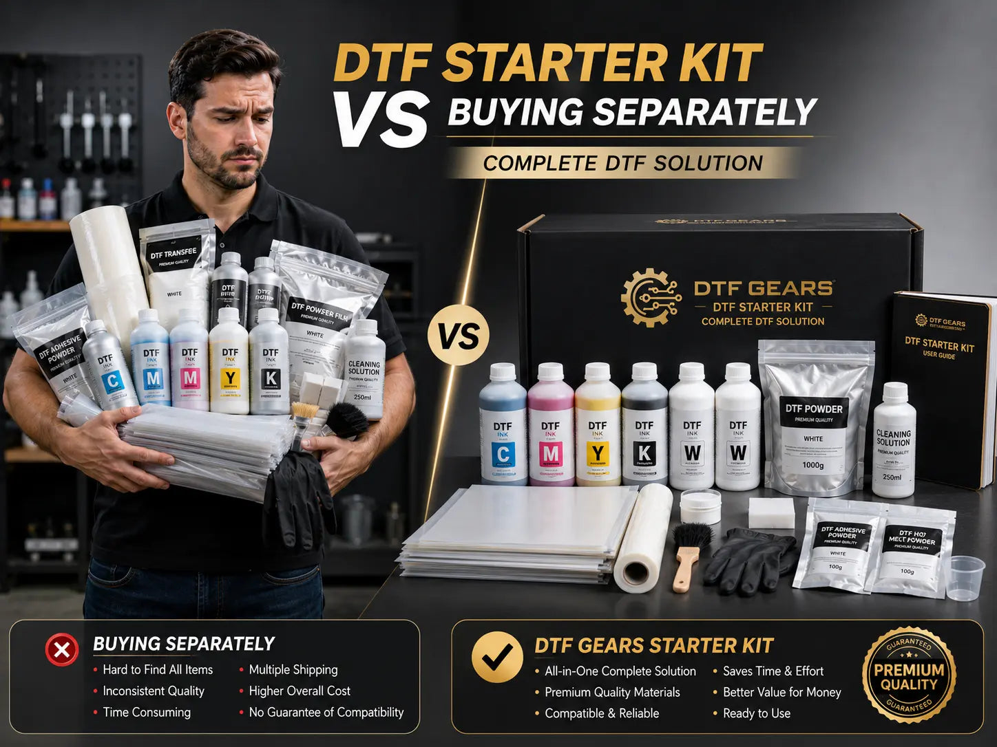 Cadlink RIP Software For ET-8550: Why It's Included in the DTF Starter Kit
