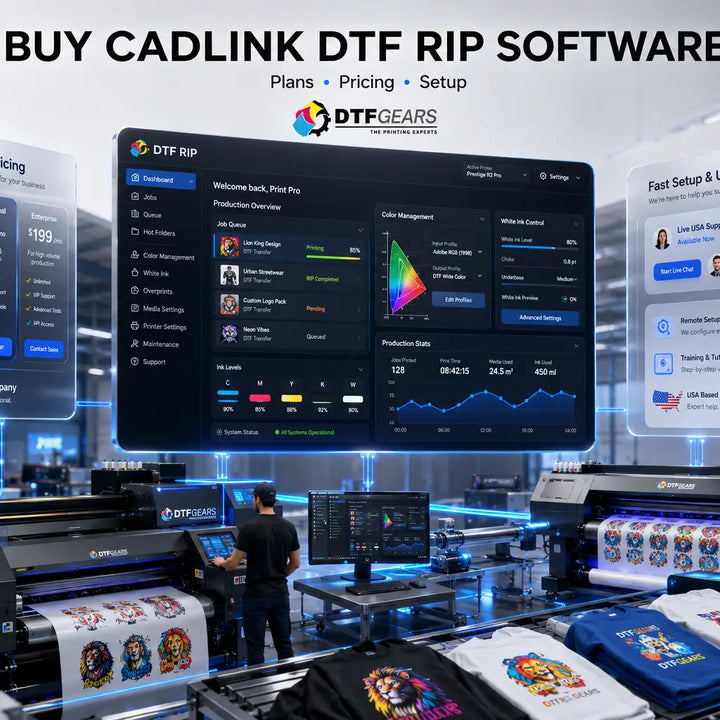 Buy Cadlink DTF RIP Software: Plans, Pricing & Setup Guide for USA Print Shops