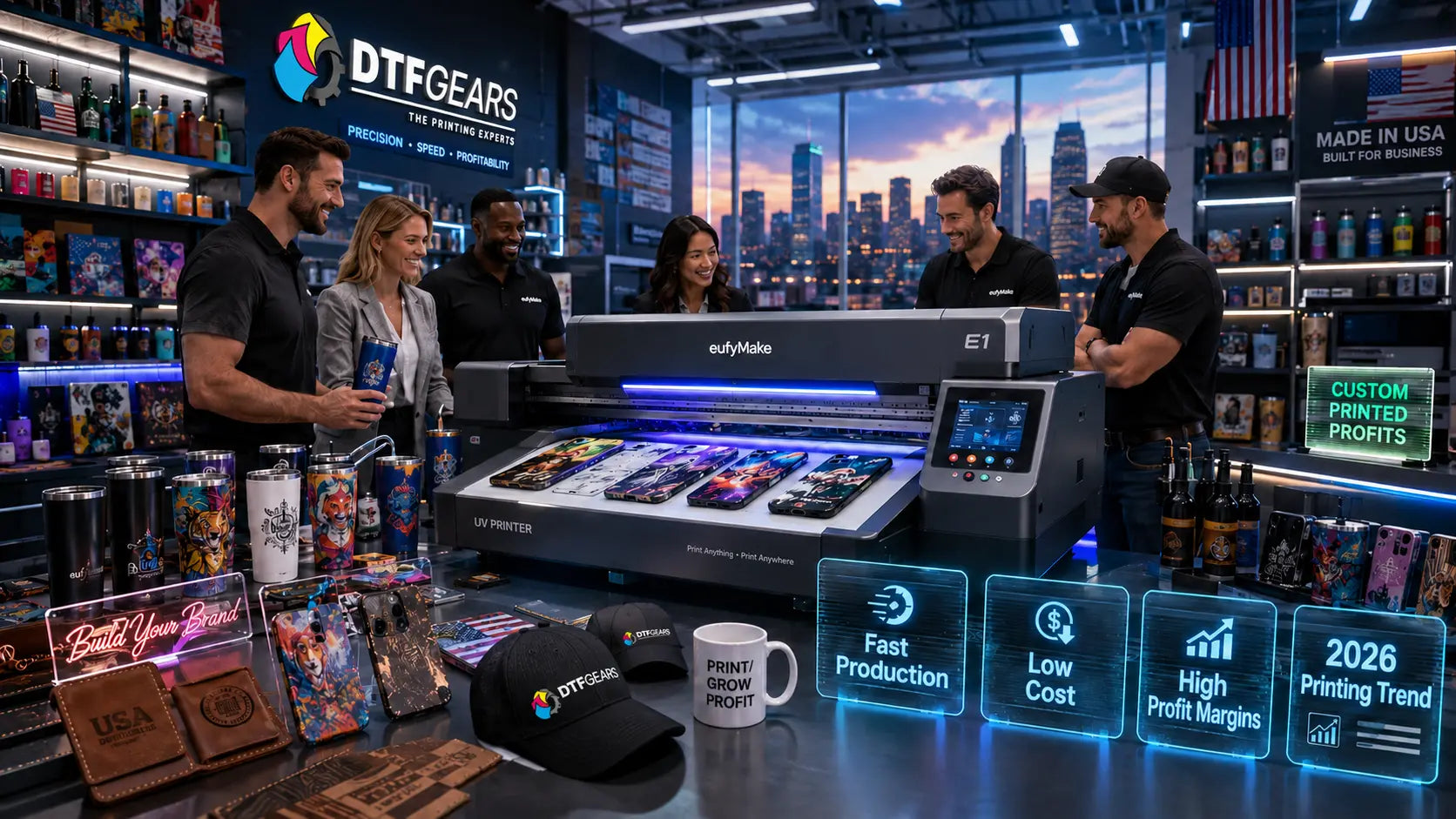Why USA Businesses Are Switching to eufyMake UV Printers in 2026