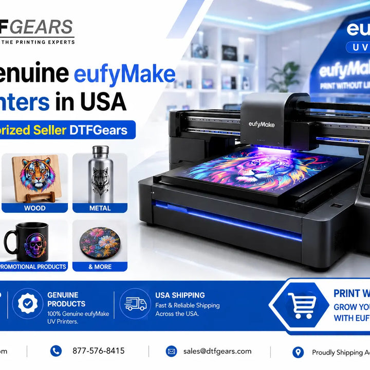 Buy Genuine eufyMake UV Printers in USA from Authorized Seller DTFGears