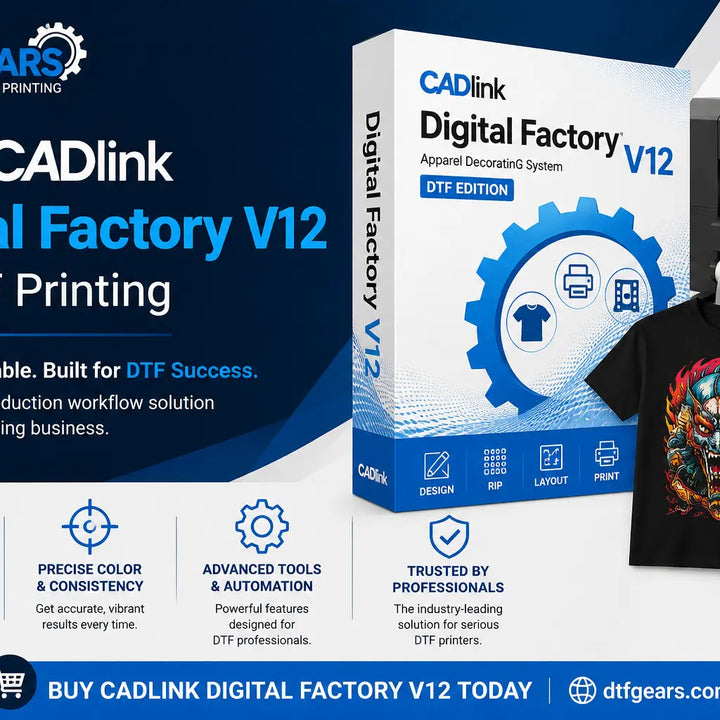 Buy CADlink Digital Factory V12 for DTF Printing | DTF Gears