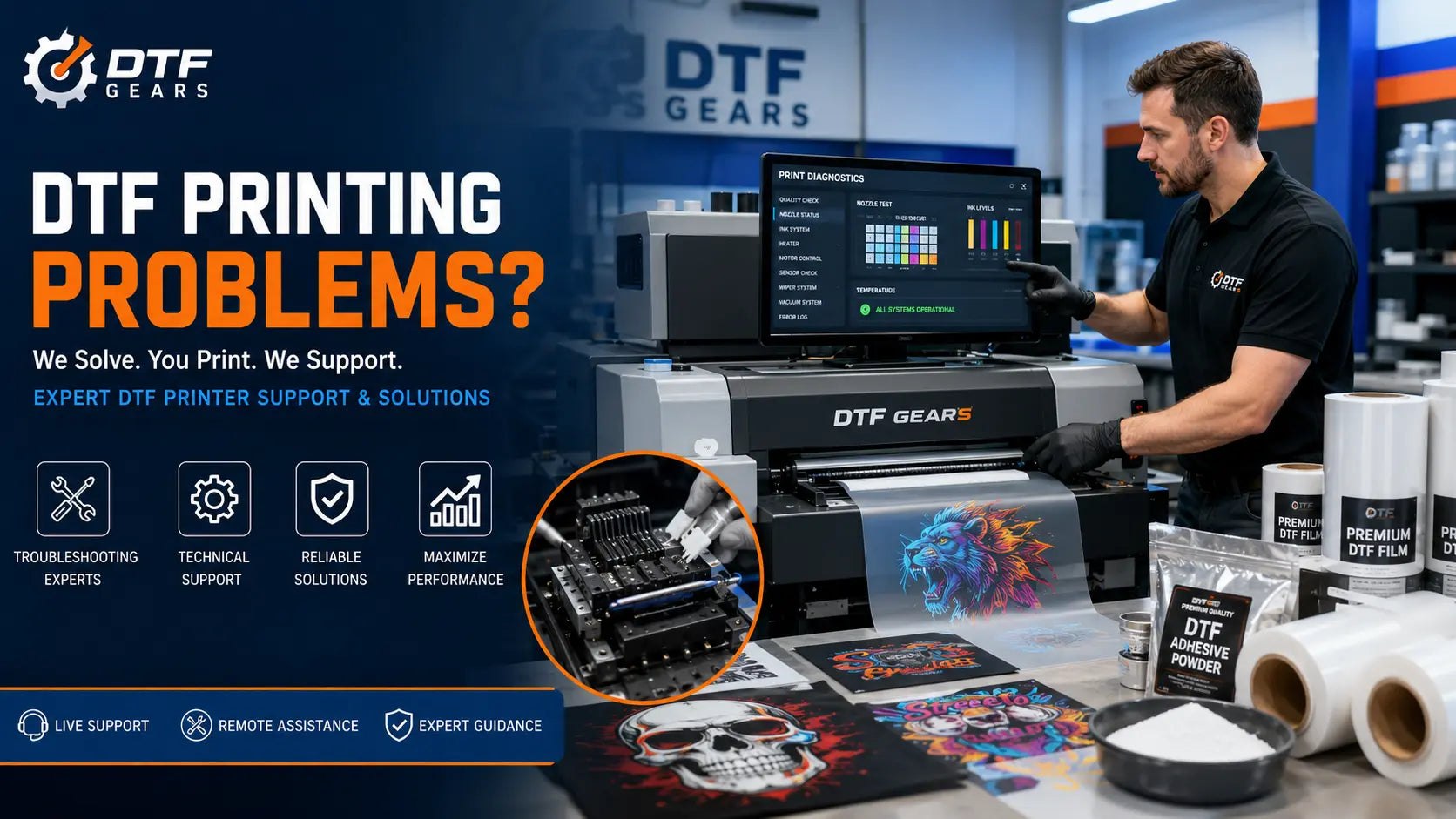 7 Common DTF Printing Problems (And How to Fix Them Fast)