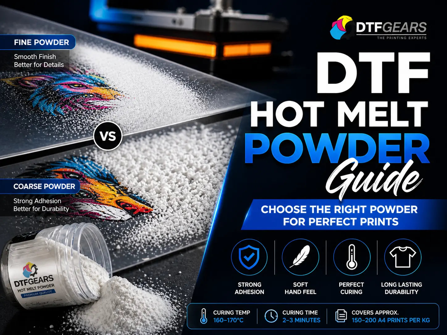 DTF Hot Melt Powder Guide: How to Choose the Right One (2026)