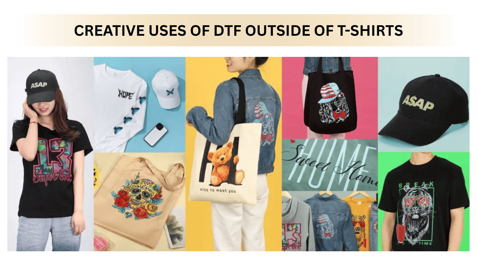 Creative Uses of DTF Outside of T-Shirts