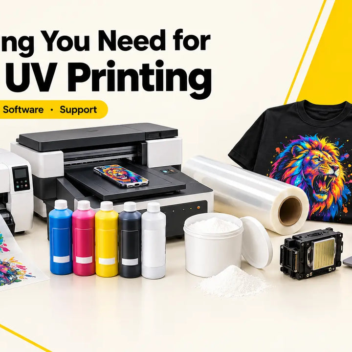 Everything You Need for DTF & UV Printing: Printers, Supplies, Software & Expert Help (2027)