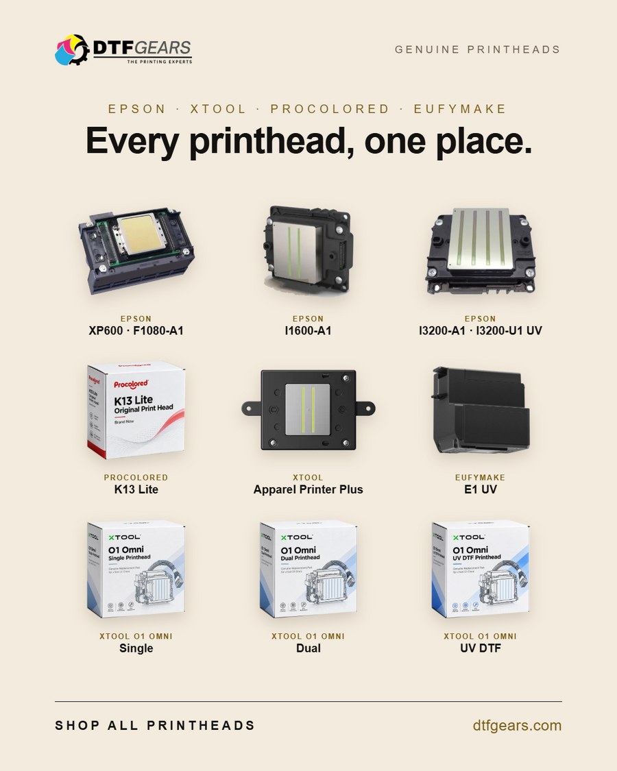 Replacement Printhead Guide (2027): Which Head Fits Your eufyMake, xTool, Procolored or Audley Printer?