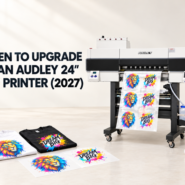 Outgrowing Your xTool or Procolored? When to Upgrade to an Audley 24" DTF Printer