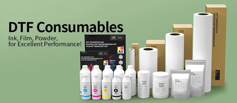 Choosing the Best Materials for DTF: Films, Inks & Powders