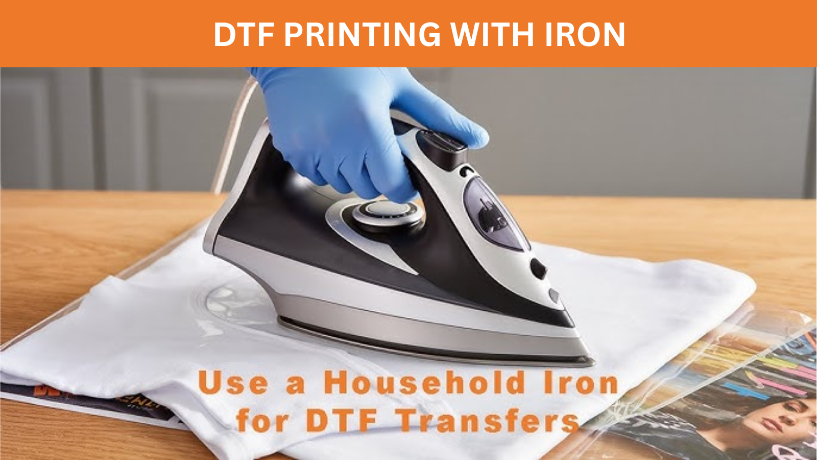DTF printing with iron