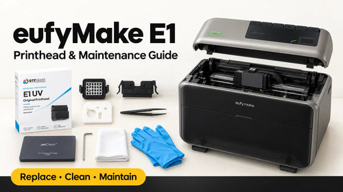 eufyMake E1 Printhead & Maintenance Guide: Replacement, Station Kit and Cleaning
