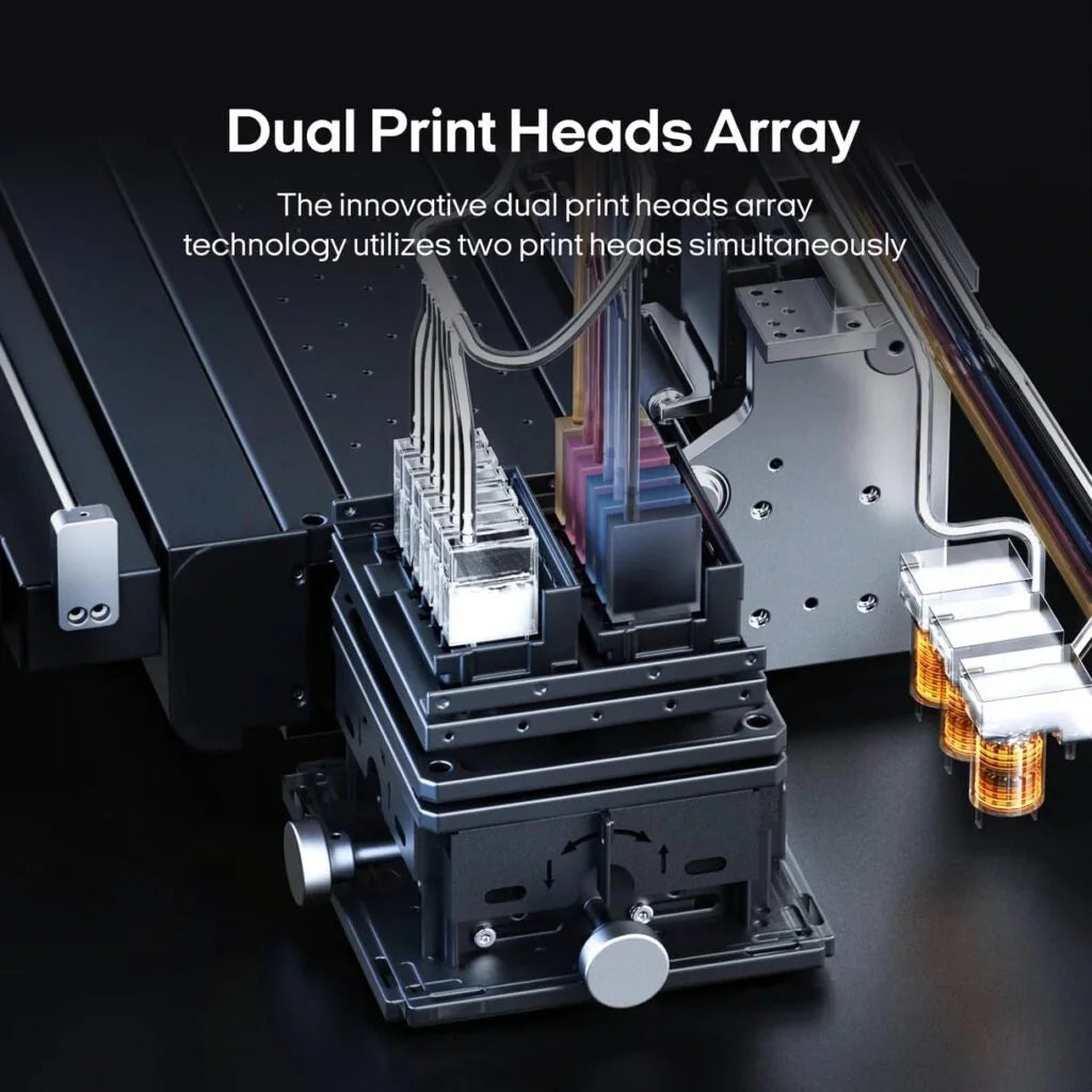 Procolored F13 Pro DTF (Direct-to-Film) A3 Dual Head XP600 Roll Printer, Supplies Starter Bundle