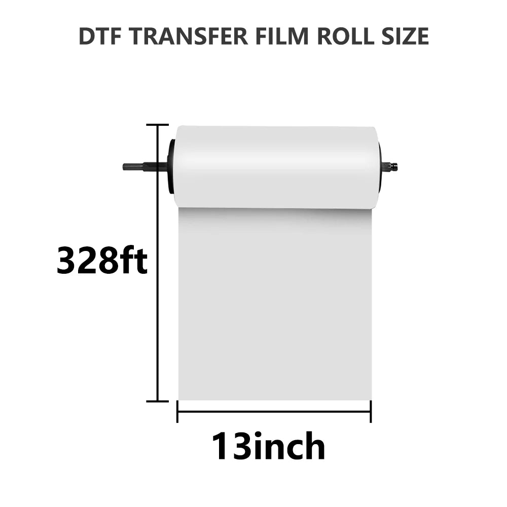 Procolored DTF PreTreat Transfer Film Roll – 13" × 328' (Compatible with A3 DTF Printers)