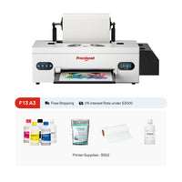 Procolored F13 DTF (Direct-to-Film) A3 L1800 Roll Printer, Supplies Starter Bundle