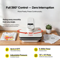 Procolored H15 Auto Heat Press Machine – 15x15 Automatic Heat Press