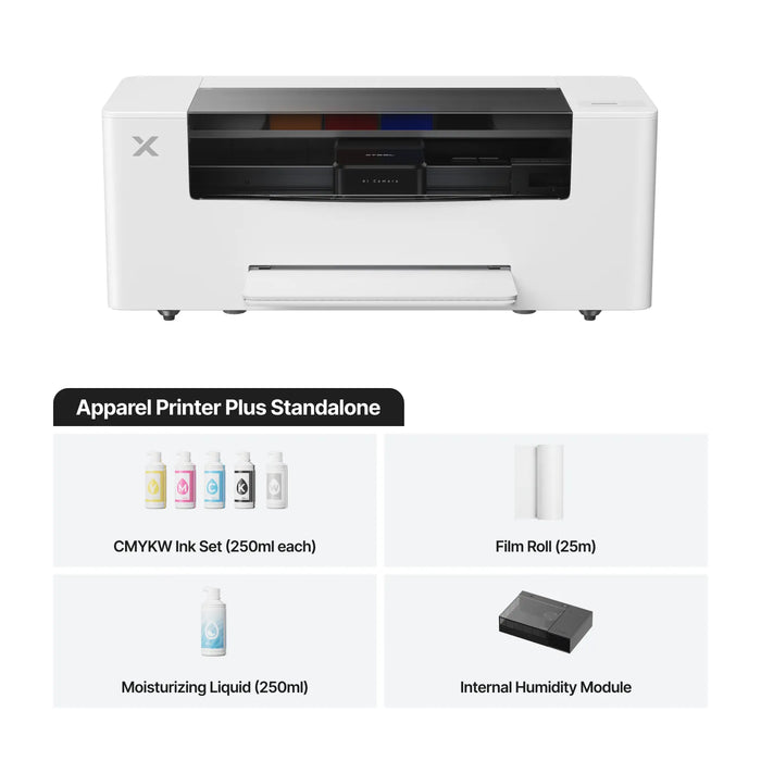 xTool Apparel Printer Plus – DTF Starter Bundle