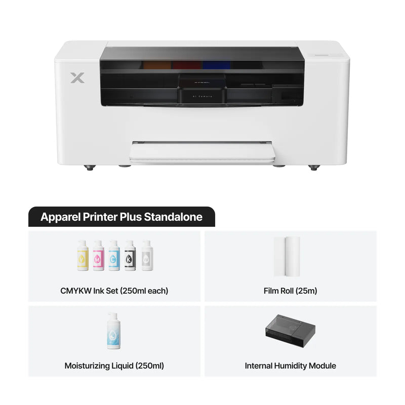xTool Apparel Printer Plus – DTF Starter Bundle