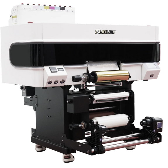 Audley 12in (30cm) Premium UV DTF Printer with Hot Foil and 4 Printheads (XP600)