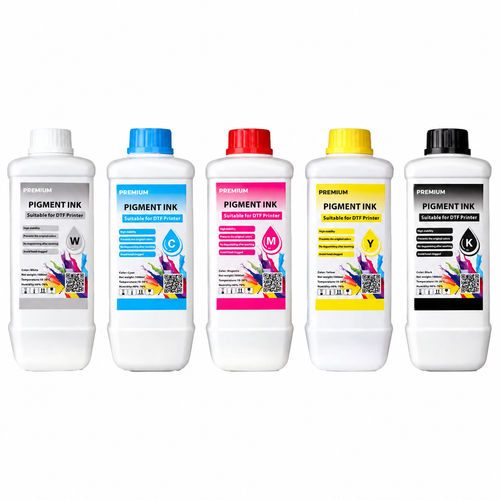 Professional Premium 1L Japanese DTF Ink – High-Efficiency Pigment Ink with Vivid Color Output & Clog-Free Performance