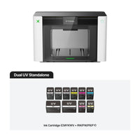 xTool O1 Omni Dual-Head UV DTF & Direct To Object 3D-Texture Printer – Starter Bundle