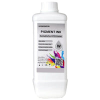 Professional Premium 1L Japanese DTF White Ink – High-Efficiency Pigment Ink with Vivid Color Output & Clog-Free Performance