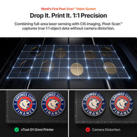xTool O1 Omni Single Head UV DTF & Direct To Object 3D-Texture Printer – Starter Bundle