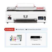 Procolored K13 Lite DTF (Direct-to-Film) A3 - 13” Roll Printer + Supplies + Smokeless Oven Deluxe Bundle