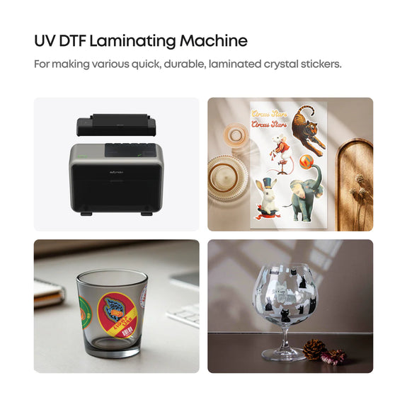 EUFY UVDTF Laminator Bundle – V8270 | Durable Peel and Stick Decals & Transfers