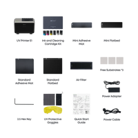 eufyMake E1 - 3D-Texture UV Printer Basic Bundle with Ink and Cleaning Cartridges