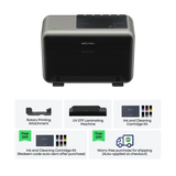 eufyMake E1 - 3D-Texture UV Printer Deluxe Bundle ( Ink and Cleaning Cartridges + Rotary attachments + UV-DTF Laminator unit )