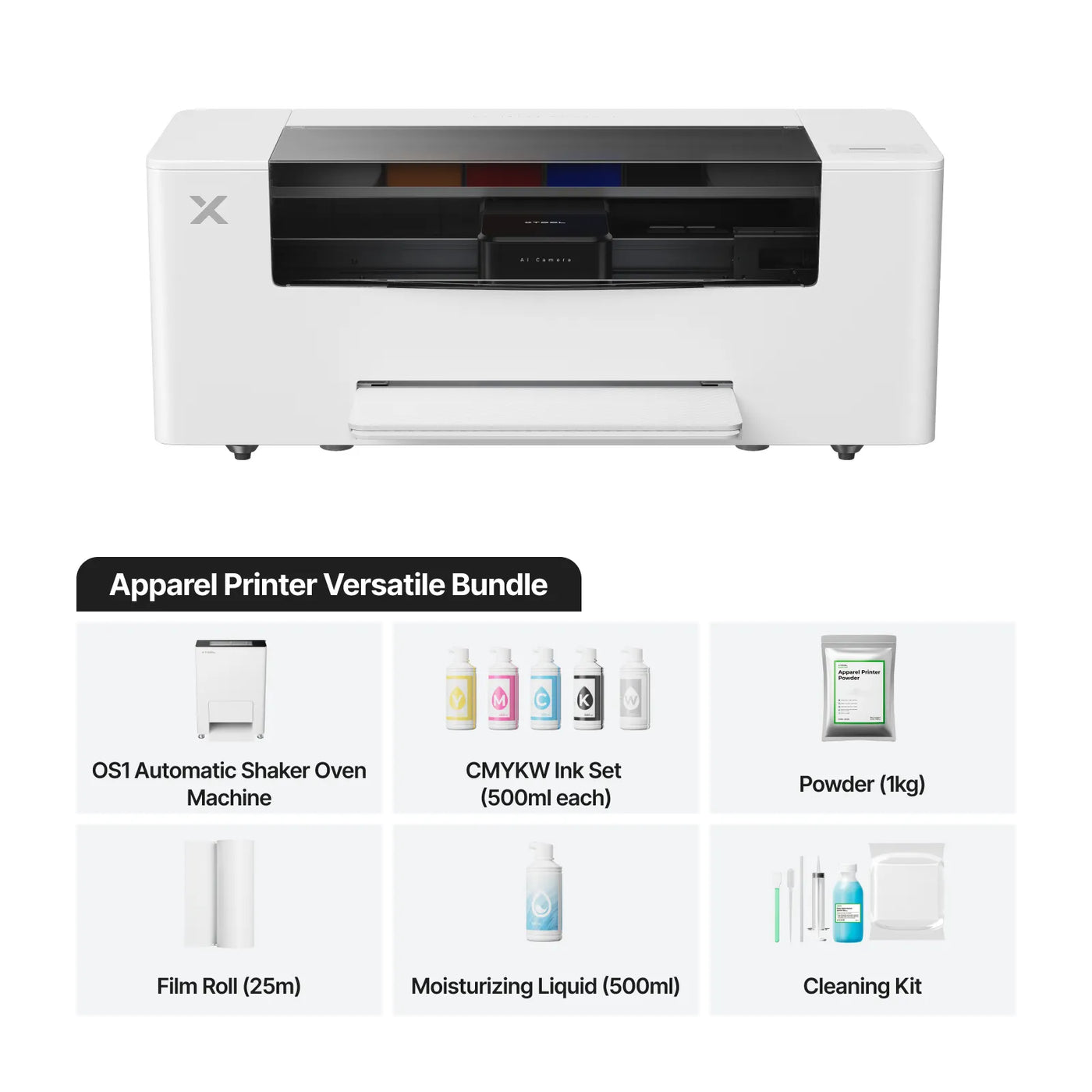 xTool Apparel Printer – DTF Professional Bundle