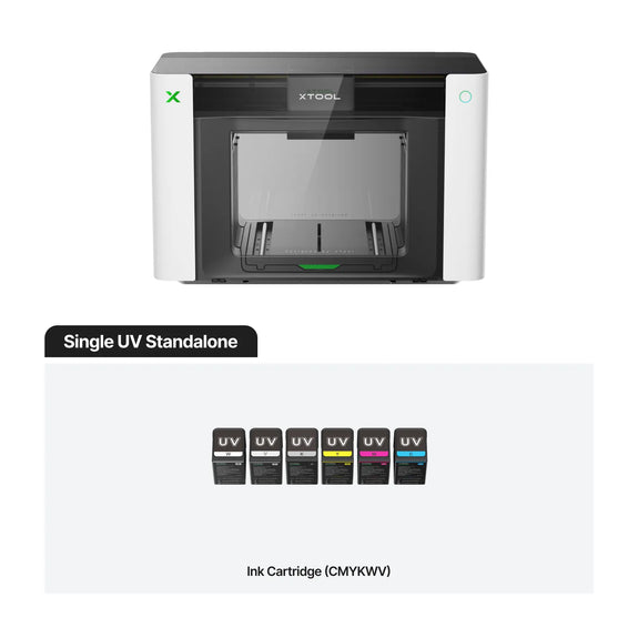 xTool O1 Omni Single Head UV DTF & Direct To Object 3D-Texture Printer – Starter Bundle