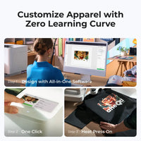 xTool Apparel Printer – DTF Starter Bundle