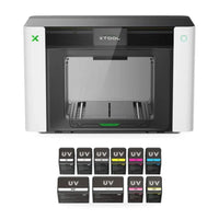 xTool O1 Omni Dual-Head UV DTF & Direct To Object 3D-Texture Printer – Starter Bundle