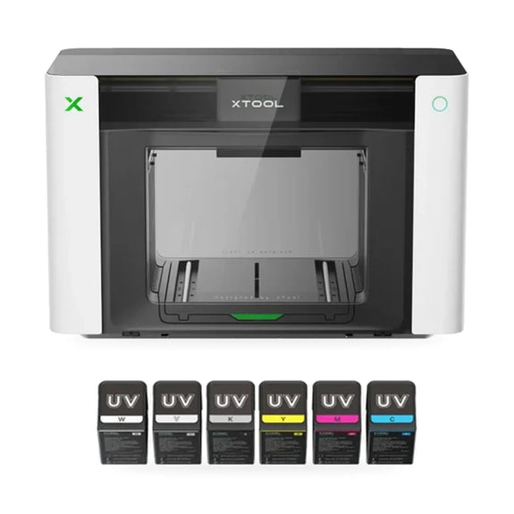 xTool O1 Omni Single Head UV DTF & Direct To Object 3D-Texture Printer – Starter Bundle