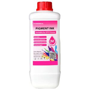 Professional 1 Litre Economical DTF Magenta Pigment Ink – Cost-Effective, High-Quality Ink for Bold, Long-Lasting Color