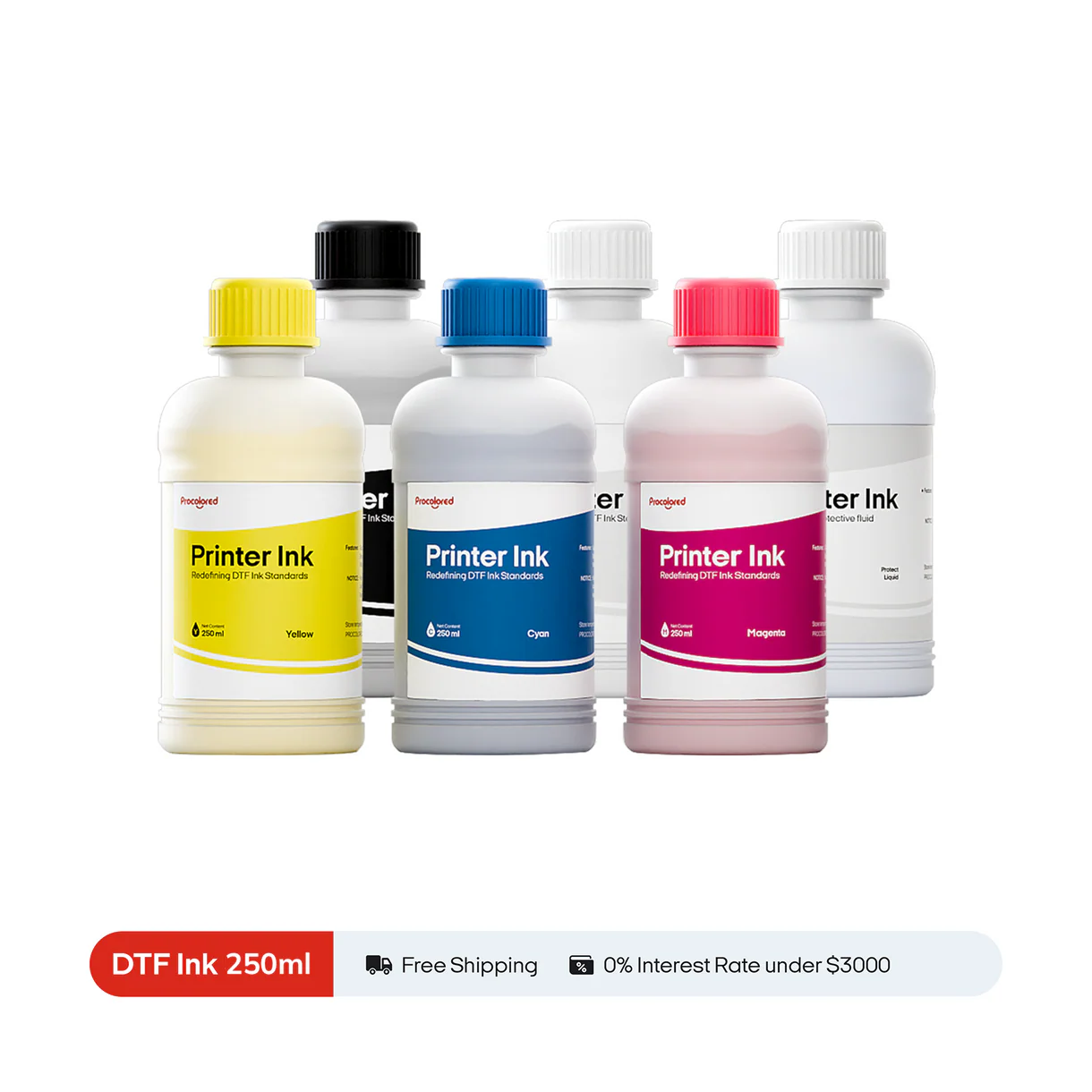 Procolored DTF Ink – Premium Heat Transfer Printing