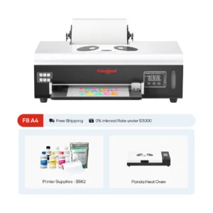 Procolored F8 DTF (Direct-to-Film) A4 L800 Roll Printer, Supplies, Oven Professional Bundle