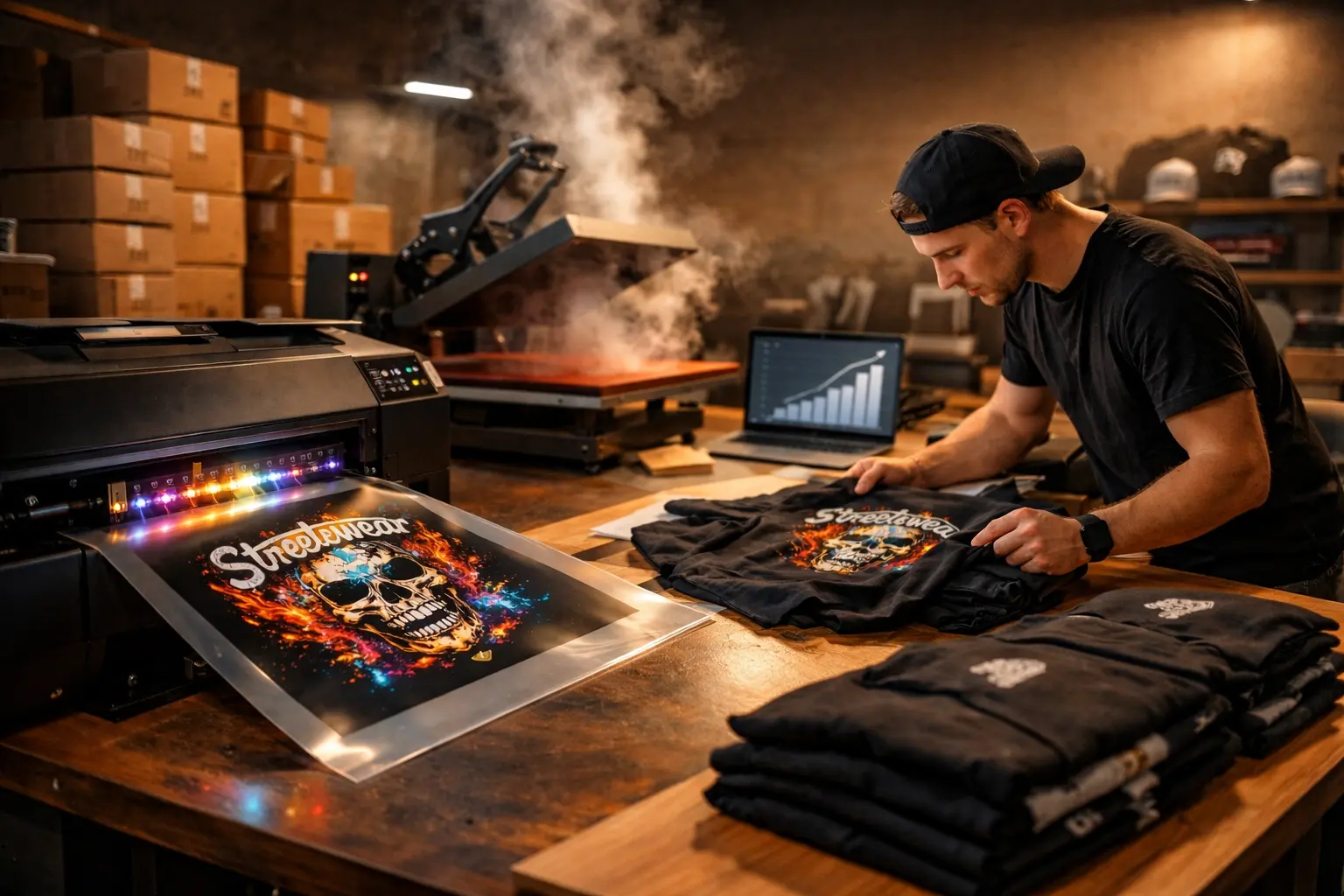 How Small Apparel Brands Across the USA Are Growing Faster With DTF Printing