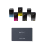 eufyMake E1 Complete UV Ink Bundle — CMYK + White + Glossy Ink + 380mL Cleaning Cartridge for Rigid Surfaces (V7240) | 980mL Total Ink