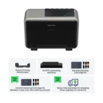 eufyMake E1 - 3D-Texture UV Printer Deluxe Bundle ( Ink and Cleaning Cartridges + Rotary attachments + UV-DTF Laminator unit )