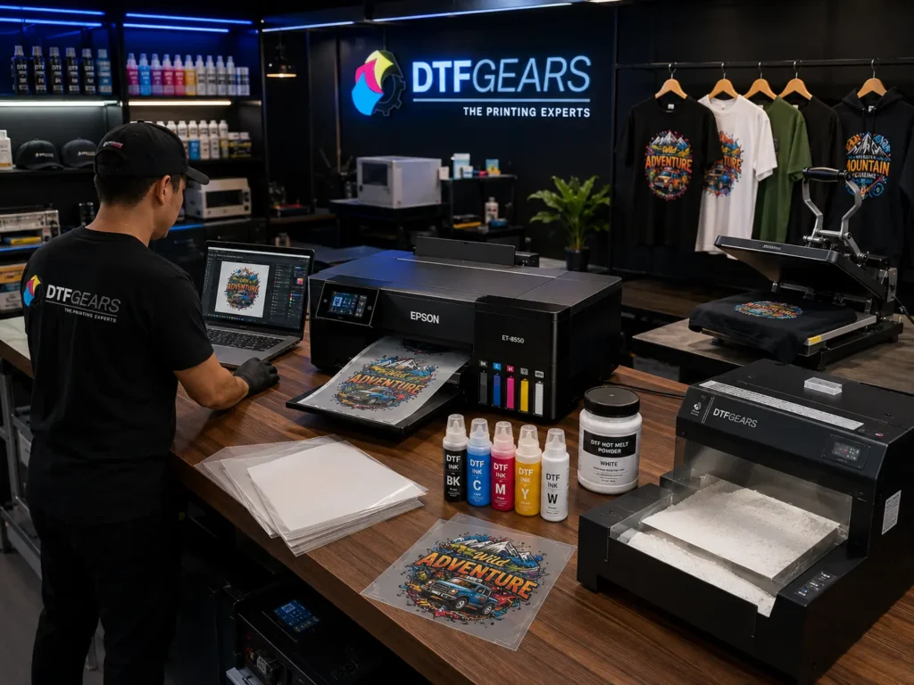 What Is the ET-8550 DTF Starter Kit?
