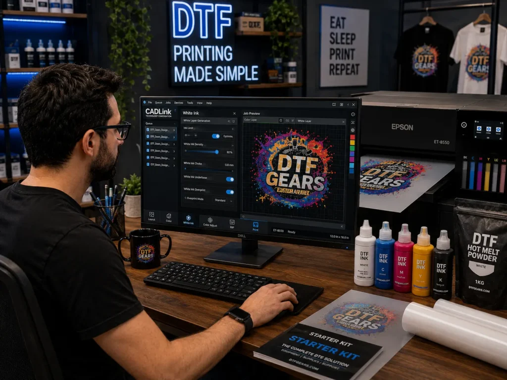 Your First DTF Print on the ET-8550: Step by Step