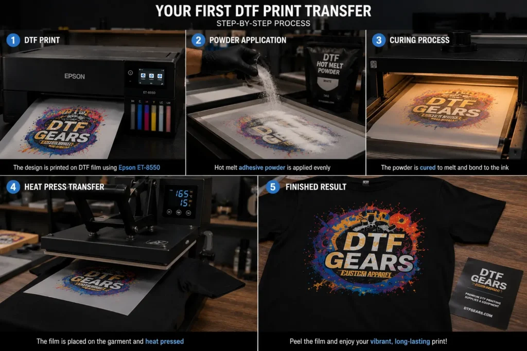 How to Set Up the ET-8550 for DTF Printing
